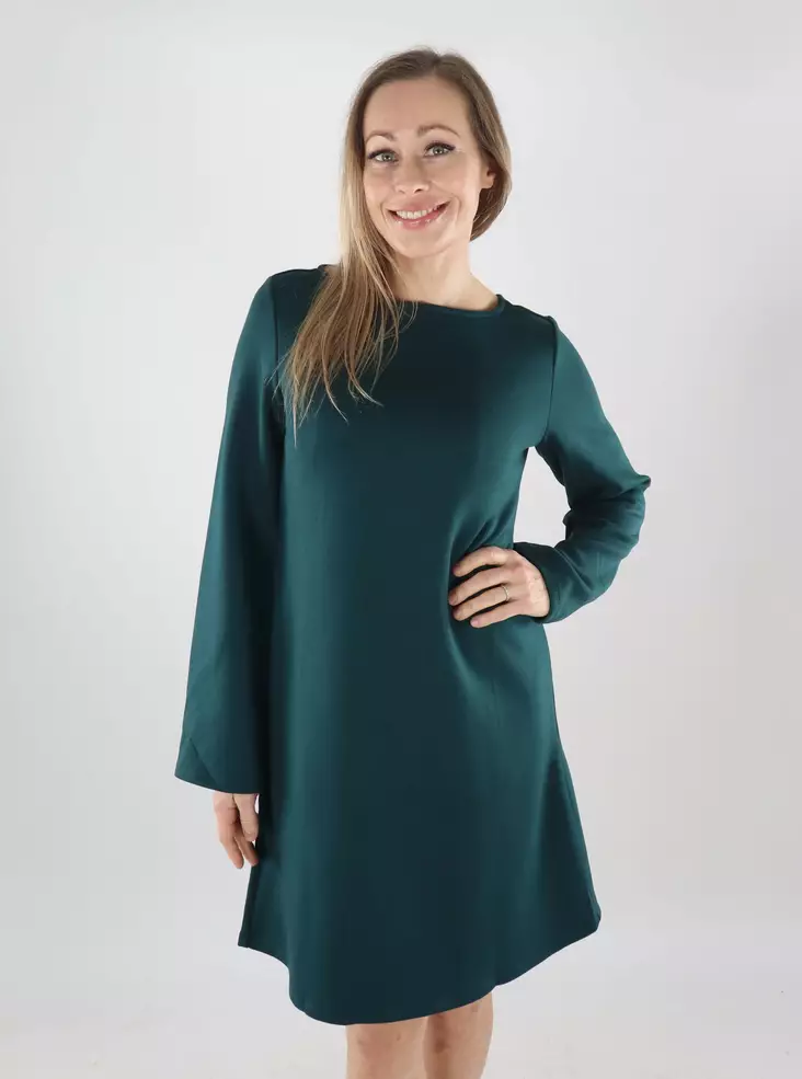Vila Stretchkleid mit Bootsausschnitt Ponderosa-Kiefer - Kleider und Tuniken - 139901 - 1
