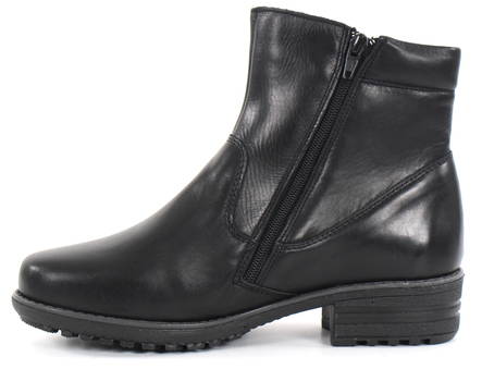 Ilves Leder-Stiefeletten 2260, Schwarz - Damen Stiefeletten - 132112 - 2