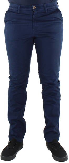 Jack & Jones Herren Slim Fit Chino-Hose Marco Bowie, Marineblau - Herrenhosen - 122902 - 1