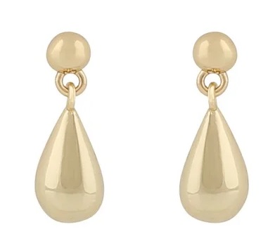 Snö of Sweden Ohrringe Gina Tropfen gold - Ohrringe - 135292 - 1