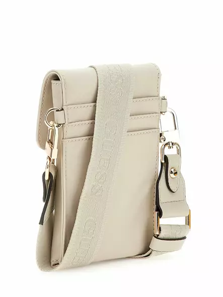 Guess Handy Tasche Latona Klappe Taupe - Handtaschen - 136512 - 2