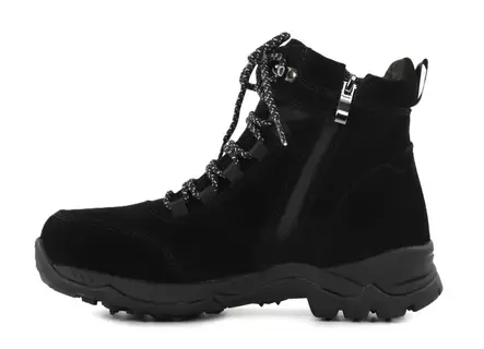 Eskimo Damen wasserdichte Stiefeletten mit Nieten 03220922 Schwarz - Damen Stiefeletten - 139782 - 2