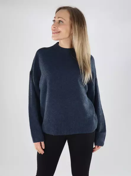 Vero Moda Damenpullover VMBOOM O-Neck navy blazer - Damenpullover - 139792 - 1