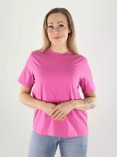 Vila T-Shirt Fiji Flower - Damen T-Shirts - 140982 - 1