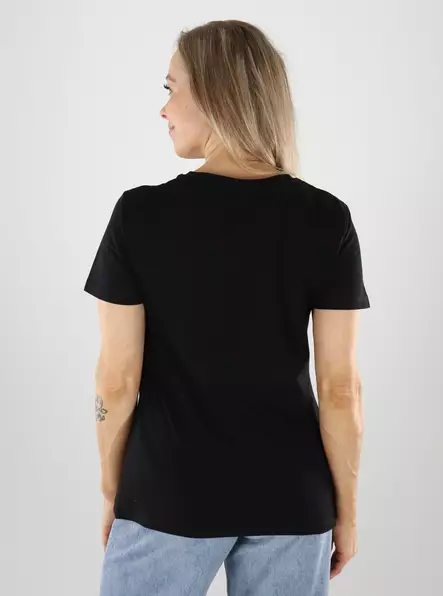 Guess T-Shirt V4YI09J1314 JBLK - Damen T-Shirts - 141192 - 2