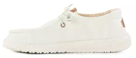 HEYDUDE Schuhe Wendy Chambray Gitter Schneeweiß - Damen walkingschuhe - 141172 - 2