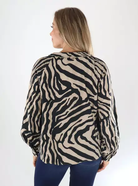 JDY Shirt LIFE L/S Hafer/03-05-26B - Damen Langarmshirts - 141502 - 2