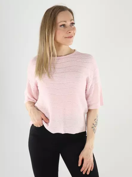 Only Pullover locker blasslila - Damenpullover - 141062 - 1