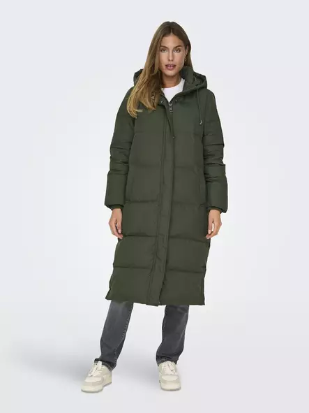 Only Damen langer Daunenmantel Down Peat - Damen Winterjacken - 139902 - 1