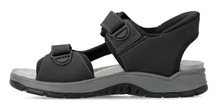 Rieker Herren READY2GO Sandalen 26953-00 Schwarz - Herrensandalen - 140662 - 2