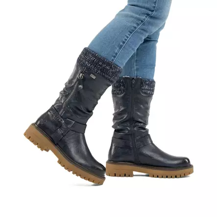 Rieker Stiefel 92984-14 Blau - Rieker Stiefel - 142072 - 2