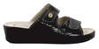 Golden Fit Wedge Mules 714 Hochglanz Schwarz - Damen Arbeitsschuhe - 125922 - 1