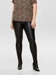 Only Carmakoma Damen Plus-Size beschichtete Hose Punk regulär, Schwarz - Damenhosen - 124822 - 1