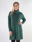 Only Strickkleid dunkelgrün - Damenpullover - 134472 - 1
