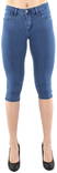 Only Capris Regen reg cry5055, Blau - Damen Shorts und Capris - 120952 - 1