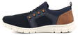Rieker Walking Schuhe B7796-14 Blau - Herren Wanderschuhe - 133102 - 2