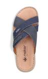 Rieker Herren Pantoletten 21384-14 blau - Herrensandalen - 135362 - 4