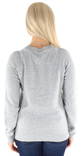 Vero Moda Damen weiches Strickshirt mit Rundkragen, Hellgrau - Damenpullover - 129132 - 2