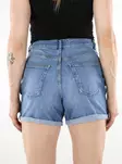 Only Damen elastische Denim-Shorts hellblau - Damen Shorts und Capris - 136322 - 2