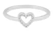 Snö of Sweden Ring Nisi Herz Silber/Klar - Ringe - 138652 - 1