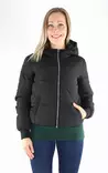 JDY Winterjacke Schwarz/Silberner Reißverschluss - Damen Winterjacken - 139012 - 1