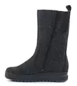 Pomar Filzstiefel TUNTURI 37187 Granit Filz/Schwarz Wachsartig - Damen Stiefel - 142302 - 3