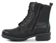 Migant Leder Stiefeletten L920-55 Schwarz - Damen Stiefeletten - 142352 - 3