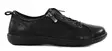 Andrea Conti Damenschuhe aus echtem Leder Sneakers 0341043-1109 schwarz - Damen Sneaker - 140542 - 3