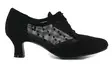 Chantana Wanderschuhe 19899-902 aus schwarzem Mikrofaser - Damen walkingschuhe - 141862 - 1