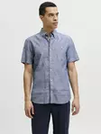 Jack&Jones Herren Kurzarm-Hemd Blusummer verblasstes Denim - Herren Hemden - 141112 - 1