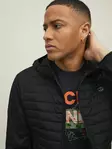 Jack&Jones Jacke JJEMULTI schwarz/eingesetzte Ärmel - Herrenjacken - 139462 - 3