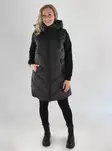 JDY Gepolsterte Weste JDYSKYLAR LIFE HOOD WAISTCOAT Schokoladentorte - Damen Westen - 141642 - 1