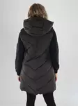 JDY Gepolsterte Weste JDYSKYLAR LIFE HOOD WAISTCOAT Schokoladentorte - Damen Westen - 141642 - 2