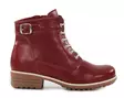 Natura Damen Leder Stiefeletten 28270 rot - Damen Stiefeletten - 139962 - 1