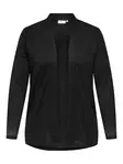 Only Carmakoma Damen Plus Size Cardigan V-Ausschnitt schwarz/sol - Damenpullover - 140002 - 1