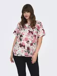 Only Carmakoma Damen Plus-Size T-Shirt Cloud Dancer/Sommer Flo - Damen T-Shirts - 138142 - 3