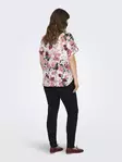 Only Carmakoma Damen Plus-Size T-Shirt Cloud Dancer/Sommer Flo - Damen T-Shirts - 138142 - 4