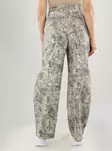 Only Jeans HW CAMO BARREL PANT rauchiges Oliv/ Camo - Damen Jeans - 141482 - 2