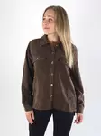 Pieces Hemdjacke LS CORDUROY heiße Schokolade - Leichte Damenjacken - 141422 - 1