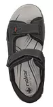 Rieker Herren READY2GO Sandalen 26953-00 Schwarz - Herrensandalen - 140662 - 3