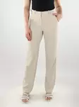 Vero Moda Damen gerade Hose MW Bimsstein - Damenhosen - 137602 - 1