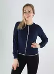 Vero Moda Damen Cardigan VMNEWLEXSUN navy Blazer/w.birch - Damenpullover - 140232 - 1