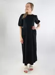 Vila Midi-Kleid VISUMMERA 2/4 Midi Schwarz - Kleider und Tuniken - 138162 - 1
