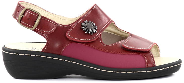 Belvida Sandalen 10301, Rot - Damen Arbeitsschuhe - 127712 - 1