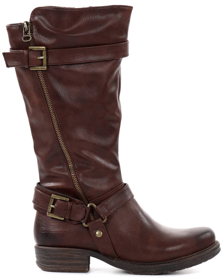 Dockers Stiefel 354476, Braun - Damen Stiefel - 127602 - 1