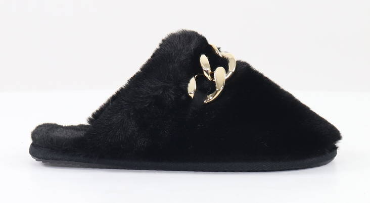 Duffy Hausschuhe 86-77701, schwarz - Damen Hausschuhe - 131762 - 1