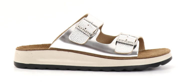 Fly Flot Pantoletten 7764-16 Argento - Pantoletten - 135462 - 1