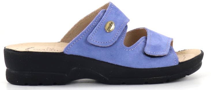 Golden Fit Mules 714 Lila Wildleder - Damen Arbeitsschuhe - 134022 - 1