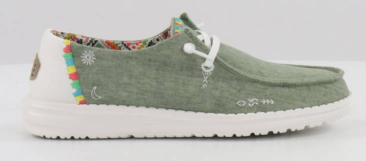 HEYDUDE Schuhe 40054-337 Wendy Boho Olive - Damen walkingschuhe - 133682 - 1