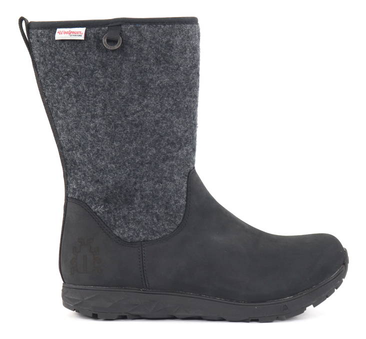 Icebug Knöchelstiefel Grove Wolle, schwarz/grau - Damen Stiefeletten - 131582 - 1